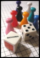 Dice : Dice - Game Dice - Backwords by Random House 1988 - Ebay May 2010